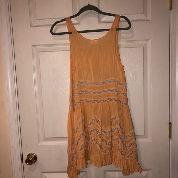 Free People hippie bohemian trapeze slip dress - Picture 5 of 7
